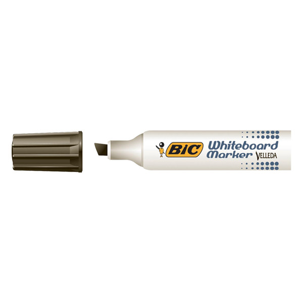 BIC Velleda 1781 whiteboard marker zwart (3 - 6 mm beitel) 224709 - 1