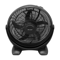 BRASQ F200 vloerventilator zwart (50 cm) 828982