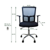 BRASQ OC200 ergonomische bureaustoel classic 202123 - 2