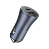 Baseus USB-C + USB-A auto snellader 40W ABA00162 - 3