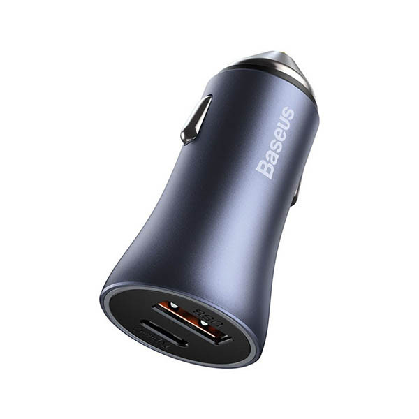 Baseus USB-C + USB-A auto snellader 40W ABA00162 - 4