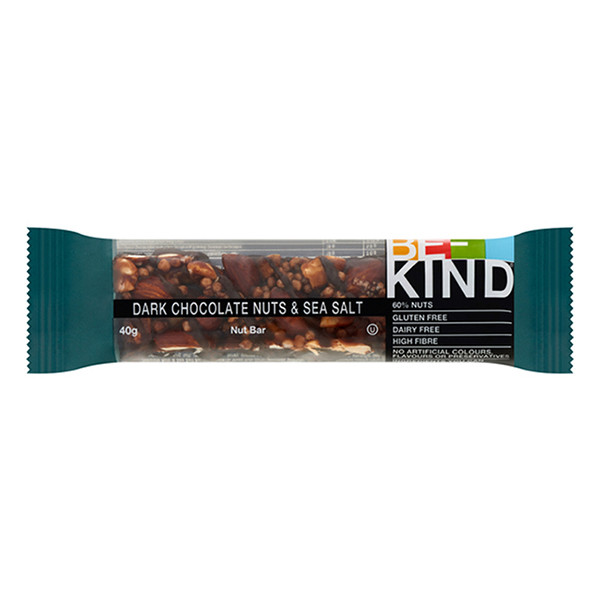 Be-kind Dark Chocolate Nuts & Seasalt 40 gram (12 stuks) 58504 423758 - 1