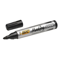 Bic 2000 Ecolutions permanent marker zwart (1,7 mm rond) 820915 240458