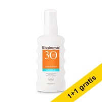 Aanbieding: 2x Biodermal Hydraplus zonnespray SPF30 175 ml SBI00249
