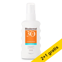 Aanbieding: 3x Biodermal Hydraplus zonnespray SPF30 175 ml