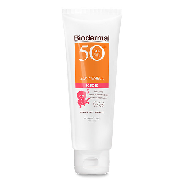 Biodermal Kids Zonnemelk SPF50+ 125 ML SBI00102 - 1