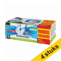 Aanbieding: 4x Bison Vochtvreter vochtmagneet navulling voordeelverpakking (4x 450 gram)