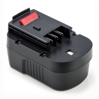Black & Decker HPB14 / A1714 / A14 accu (14.4 V, 2000 mAh, Ni-MH, 123accu huismerk) 499936-34 499936-35 A14 A144 A144EX ABL00107