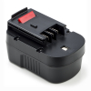 Black & Decker HPB14 / A1714 / A14 accu (14.4 V, 3000 mAh, Ni-MH, 123accu huismerk) ABL00106 - 1