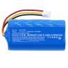 Blaupunkt 6.60.40.02-0 / D071-INR-CH-4S1P accu (14.4V, 3400 mAh, 123accu huismerk) ABL00491 - 1