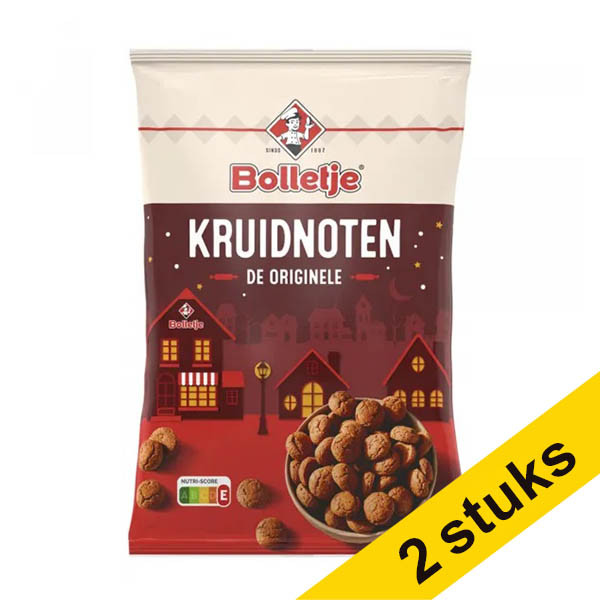 Aanbieding: 2x Bolletje kruidnoten uitdeelzakjes (60 x 50 gram) 200343 - 1
