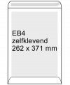 Bordrug envelop wit 262 x 371 mm - EB4 zelfklevend (10 stuks)