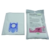 Bosch microvezel stofzuigerzakken 10 zakken + 1 filter (123schoon huismerk)  SBO01004