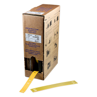 Brady BM-10X75-7598-YL polyester tags geel 10 mm x 75 mm (origineel) BM-10X75-7598-YL 148018