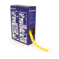 Brady BM-10x60-348-YL polyolefin tags geel 10 mm x 60 mm (origineel) BM-10x60-348-YL 148047