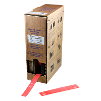 Brady BM-10x60-7643-RD polyurethaan tags rood 10 mm x 60 mm (origineel) BM-10x60-7643-RD 148042