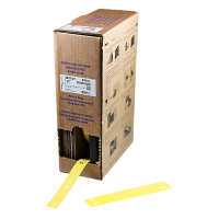 Brady BM-10x60-7643-YL polyurethaan tags geel 10 mm x 60 mm (origineel) BM-10x60-7643-YL 148051