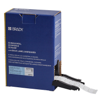 Brady BM-125-1-312 tape krimpkous wit Ø 3,18 mm x 25,40 mm (origineel) BM-125-1-312 148008