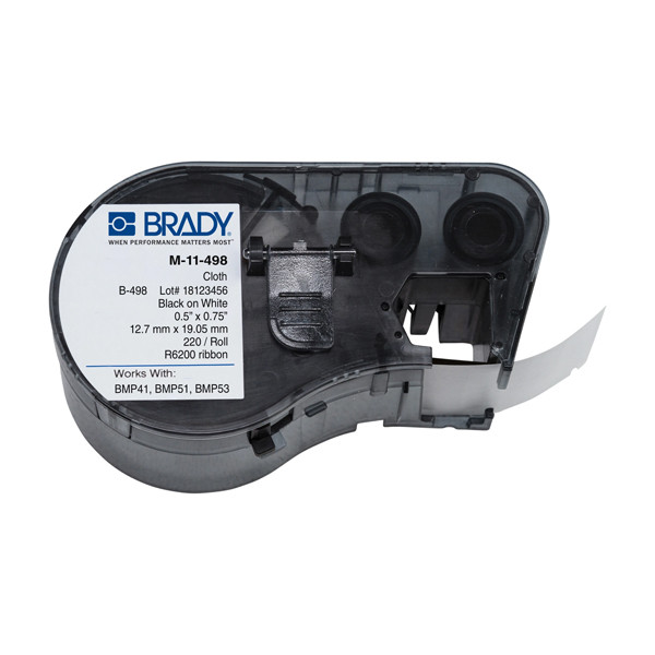 Brady M-11-498 labels 12,7 mm x 19,05 mm (origineel) M-11-498 146114 - 1