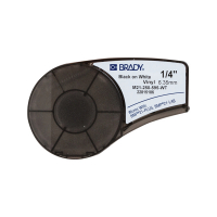 Brady M21-250-595-WT tape vinyl zwart op wit 6,35 mm x 6,40 m (origineel) M21-250-595-WT 147160
