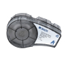 Brady M21-500-403 tape wateroplosbaar papier zwart op wit 12,70 mm (origineel) 147486 - 1
