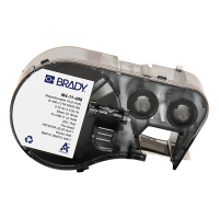 Brady M4-11-498 vinylweefsel labels zwart op wit 12,7 mm x 19,05 mm (origineel) M4-11-498 148312