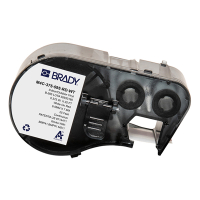 Brady M4C-375-595-RD-WT vinyl labels wit op rood 9,53 mm x 7,62 m (origineel) M4C-375-595-RD-WT 147946