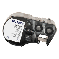 Brady M4C-500-461 gelamineerde polyester labels zwart op wit 12,7 mm x 7,62 m (origineel) M4C-500-461 148336