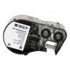 Brady M4C-500-595-BK-WT vinyl labels wit op zwart 12,70 mm x 7,62 m (origineel)