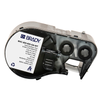 Brady M4C-500-595-GN-WT vinyl labels wit op groen 12,70 mm x 7,62 m (origineel) M4C-500-595-GN-WT 147963