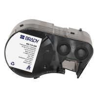 Brady M5-112-490 polyester labels zwart op wit 31,75 mm x 9,53 mm (origineel) M5-112-490 148041
