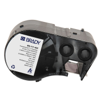 Brady M5-117-492 FreezerBondz polyester labels zwart op wit 12,7 mm x 25,4 mm (origineel) M5-117-492 148308