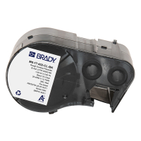 Brady M5-17-432-CL-BK polyester labels zwart op transparant 12,7 mm x 25,4 mm (origineel) M5-17-432-CL-BK 148408