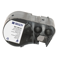 Brady M5C-1000-427 gelamineerde vinyl labels zwart op wit/transparant 25,4 mm x 7,62 m x 9,53 mm (origineel) M5C-1000-427 148402
