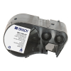 Brady M5C-1000-427 gelamineerde vinyl labels zwart op wit/transparant 25,4 mm x 7,62 m x 9,53 mm (origineel) 148402 - 1