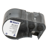 Brady M5C-1250-427 gelamineerde vinyl labels zwart op wit/transparant 31,75 mm x 7,62 m (origineel) 148404 - 1