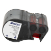 Brady M5C-1500-595-WT-RD tape vinyl rood op wit 38,1 mm x 7,62 m (origineel) 148212 - 1