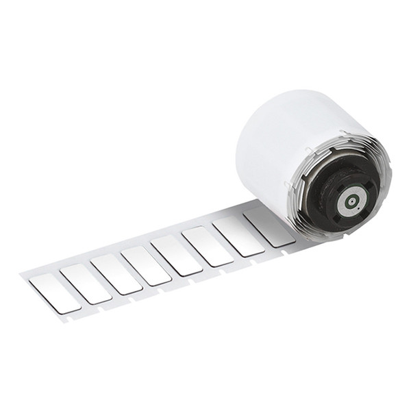Brady M6-01-7593-WT polyester labels wit 27 mm x 7,95 mm (origineel) M6-01-7593-WT 148080 - 1