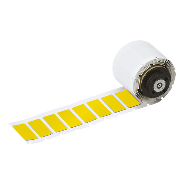 Brady M6-03-7593-YL polyester labels geel 27 mm x 15 mm (origineel) M6-03-7593-YL 148089 - 1