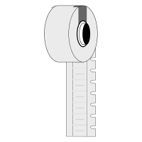 Brady M6-10x4.2-7597-WT polyethyleen labels wit 10 mm x 4,20 mm (origineel) M6-10x4.2-7597-WT 148099