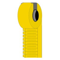 Brady M6-30x4.2-7597-YL polyethyleen labels geel 30 mm x 4,20 mm (origineel) M6-30x4.2-7597-YL 148085