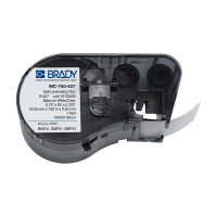 Brady MC-750-427 gelamineerde vinyl labels 19,05 mm x 7,62 m x 9,53 mm (origineel) MC-750-427 146024