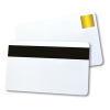 Magicard CR80 pvc kaarten wit met gouden HoloPatch-zegel en magneetstrip (500 stuks) 145004 - 1