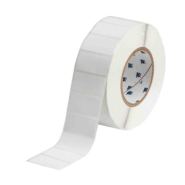 Brady THT-17-408-3 label herpositioneerbaar papier wit 50,80 x 25,40 mm (origineel) THT-17-408-3 147620 - 1