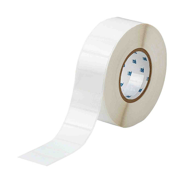 Brady THT-17-483-3 label polyester glanzend wit 50,80 x 25,40 mm (origineel) THT-17-483-3 147524 - 1