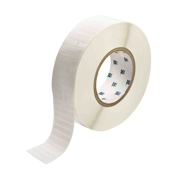 Brady THT-45-423-10 label polyester glanzend wit 38,10 x 6,35 mm (origineel) THT-45-423-10 147660 - 1