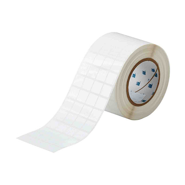 Brady THT-50-423-10 label polyester glanzend wit 19,05 x 19,05 mm (origineel) THT-50-423-10 147594 - 1