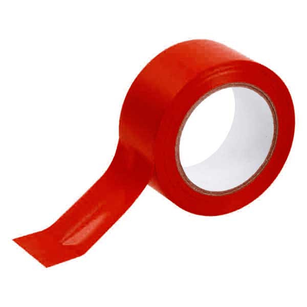 Brady zelfklevende vloermarkeringstape rood 50 mm x 33 m AMT-2-RED 147913 - 1