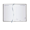 Aanbieding: 10x Brepols Saturnus Luxe Lima dagagenda met halfuurindeling 2027 zwart (1 dag per pagina) 4-talig 440359 - 2