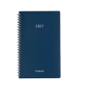 Brepols Breform Polyprop dagagenda met uurindeling 2027 blauw (1 dag per pagina) 6-talig 440269 - 1